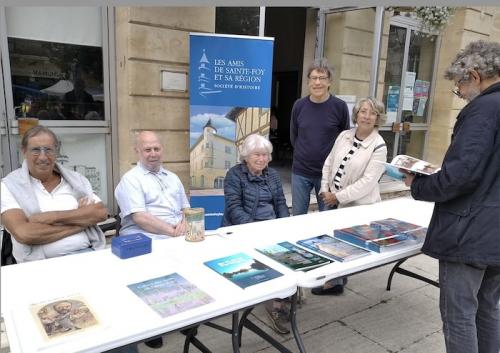 Stand Sainte Foy samedi 6 juillet 2024 - mairie.jpg