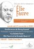 Ouvrir l'image : Conference 17 novembre 2023 Elie Faure et la Grande Guerre - Conf17112023.jpg