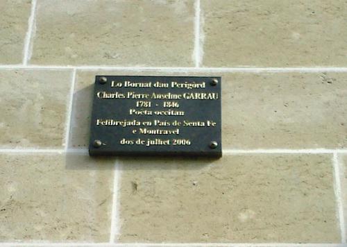 2006 -Pose d'une plaque commémorative Charles Pierre Anselme Garrau - CGarrau.jpg