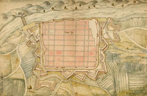 1255 -Fondation de la Bastide de Sainte-Foy-la-Grande - plan.jpg